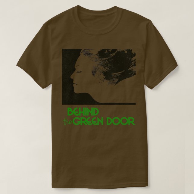 Camiseta Atrás da Porta Verde (Frente do Design)