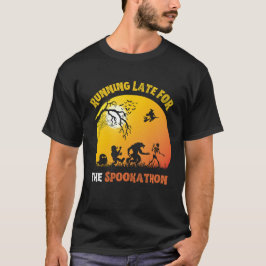 Camiseta Atraso na Corrida do Dia das Bruxas de Spookathon
