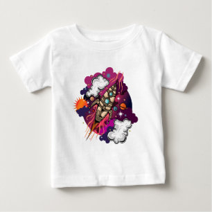 Camiseta Através Da Galáxia