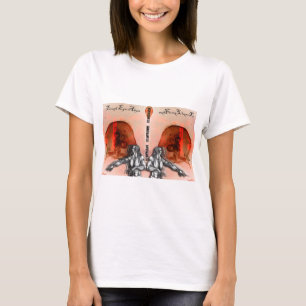 Camiseta "Através do Abismo dos Olhos" Merch