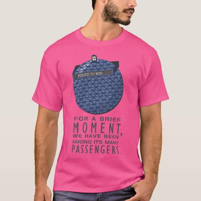 Camiseta Através Do Tempo E Do Espaço (Frente)