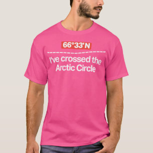 Camiseta Atravessou O Círculo Ártico - 66 33 Norte