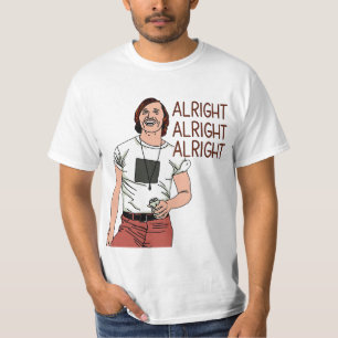 Camiseta Atrevida e confusa - Matthew McConaughey - Tudo be
