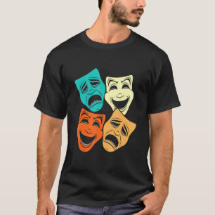 Camiseta Atriz de Teatro Ator Executor Mães de Teatro Vinta