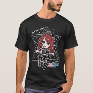 Camiseta Atrizes de meninas Caracteres IA001 Pro Wrestli fe