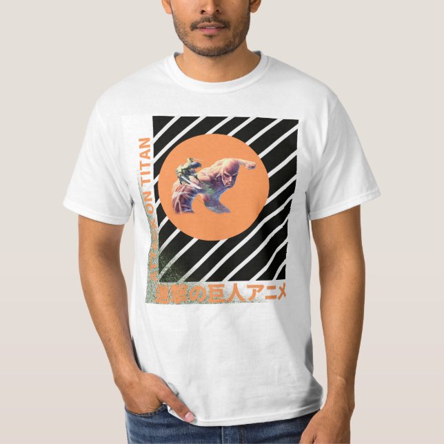 Camiseta attack ont titan is back  (Frente)