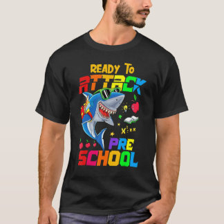 Camiseta Attacking Pre School Teacher Student Back To Schoo