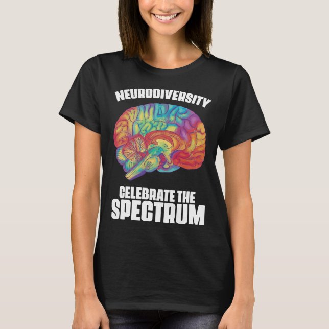 Camiseta Attention Deficit Disorder Hyperactivity Neurodive (Frente)
