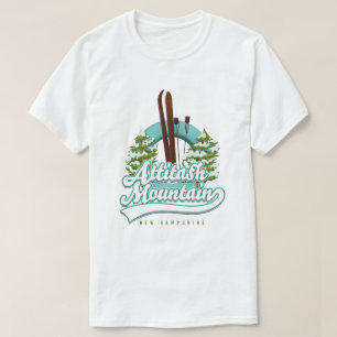 Camiseta Attitash - novo logótipo do hampshire