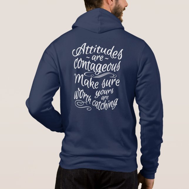Camiseta ATTITUDES nome personalizado (Verso)
