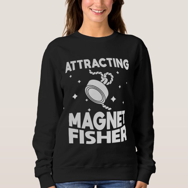 Camiseta Attracting Magnet Fisher Environmentalism Magnetic (Frente)