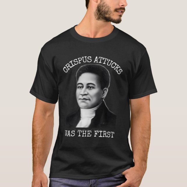 Camiseta Attucks Crispo Foi O Primeiro (Frente)