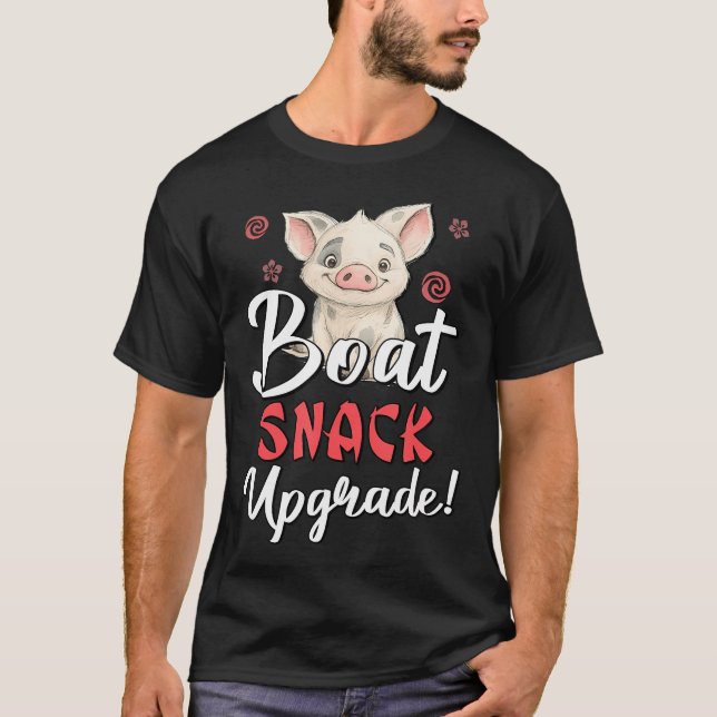 Camiseta Atualização de Lanche de Barco (Frente)