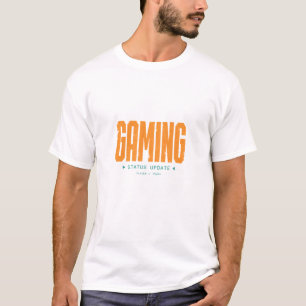 Camiseta Atualização do status de jogos retrô