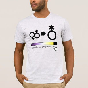 Camiseta Atualização não binária