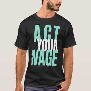 Camiseta Atualize seu consultor financeiro de alfabetização