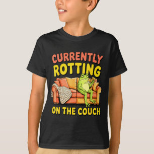 Camiseta Atualmente apodrecendo no sofá meme engraçado de p