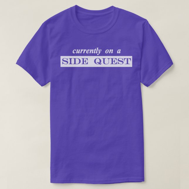 Camiseta atualmente em busca de lado (Frente do Design)