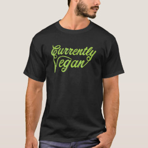 Camiseta Atualmente, Loucos de feijão vegetariano vegetaria