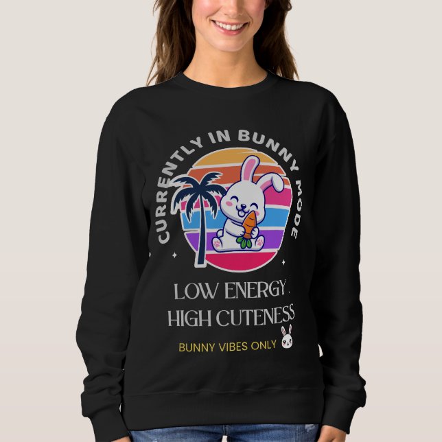 Camiseta Atualmente no Modo Coelhinho  (Frente)