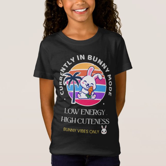 Camiseta Atualmente no Modo Coelho  (Frente)