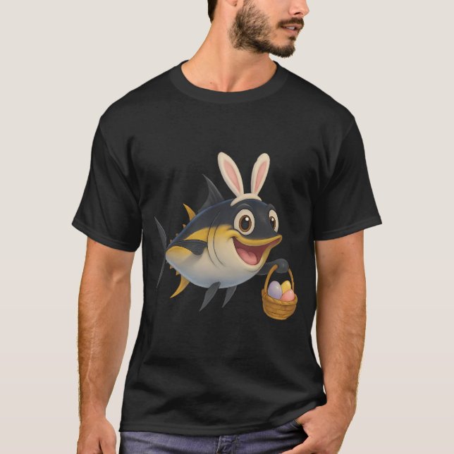 Camiseta Atum Blackfin da Páscoa (Frente)