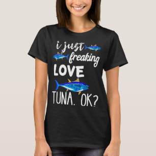 Camiseta Atum comida de atum pode peixe predador comida
