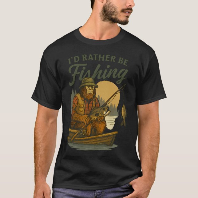 Camiseta Atum Patriótico de Pesca (Frente)