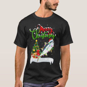 Camiseta Atum Peixe Decorações de Natal Atum de Natal