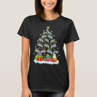 Atum Peixe Salva de Natal Iluminação Decorada de Á
