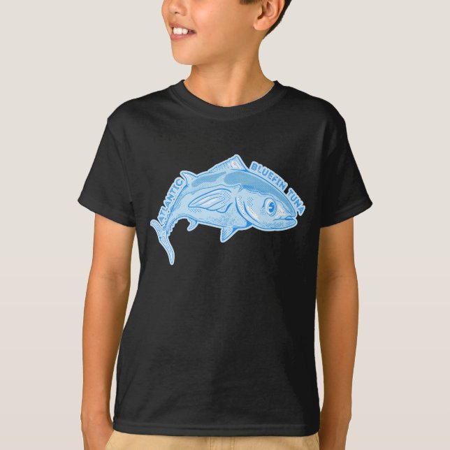 Camiseta Atum rabilho do Atlântico (Frente)