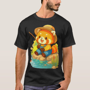 Camiseta Atum Rabo Amarelo Estilo Cartoon