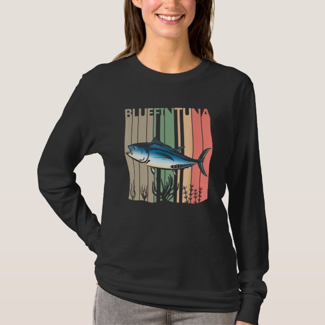 Camiseta Atum Rabo Azul  Atum Vermelho (Frente)