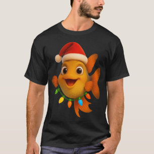 Camiseta Atum Talvez Piada de Pescaria Arte de Tubarão