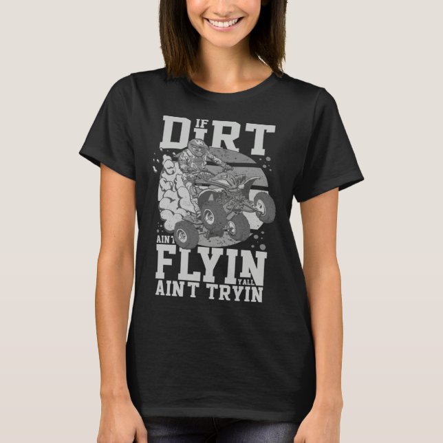 Camiseta ATV Four Wheeler Quad Bike Off road Vehicle (Frente)