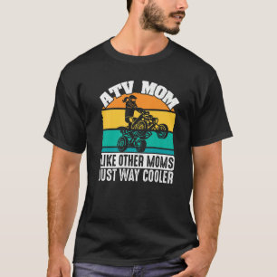 Camiseta ATV Quad Biker Quatro Rodas Vintage Atv Mãe Como O