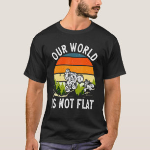 Camiseta ATV Quad Biker Quatro Rodas Vintage Nosso Mundo É 
