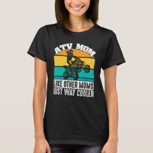 Camiseta ATV Quad Ciclista Quadriciclo Antigo Atv Mãe Como