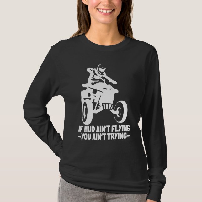 Camiseta Atv Quad Offroad Mud (Frente)
