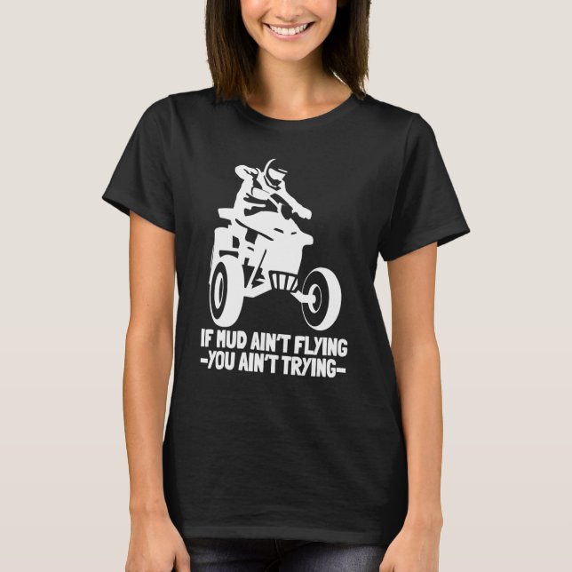 Camiseta Atv Quad Offroad Mud (Frente)