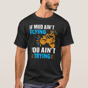 Camiseta Atv Quad Quatro Rodas Chama De Lama De Arco De Mod