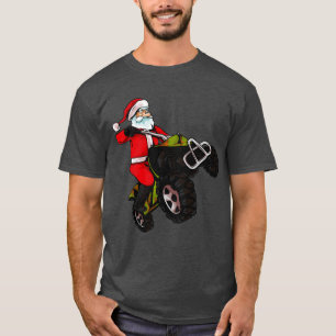 Camiseta ATV Santa Claus Fora do Natal