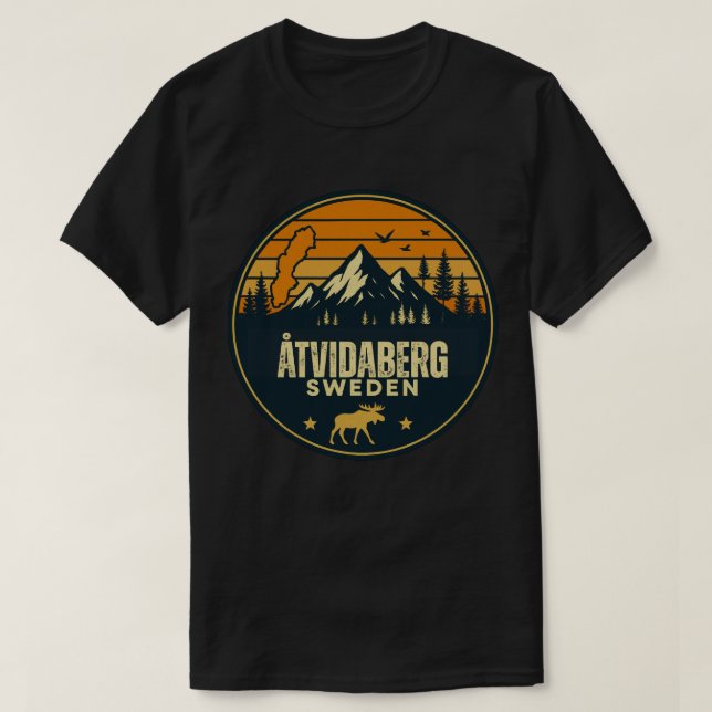 Camiseta Åtvidaberg, Suécia Sverige (Frente do Design)