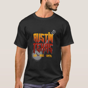Camiseta Atx Live Music Capital Texas Austin