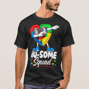Camiseta Au Alguns Esquadrão Autismo Guerreiro Asd Autista