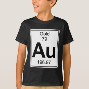 Camiseta Au - ouro