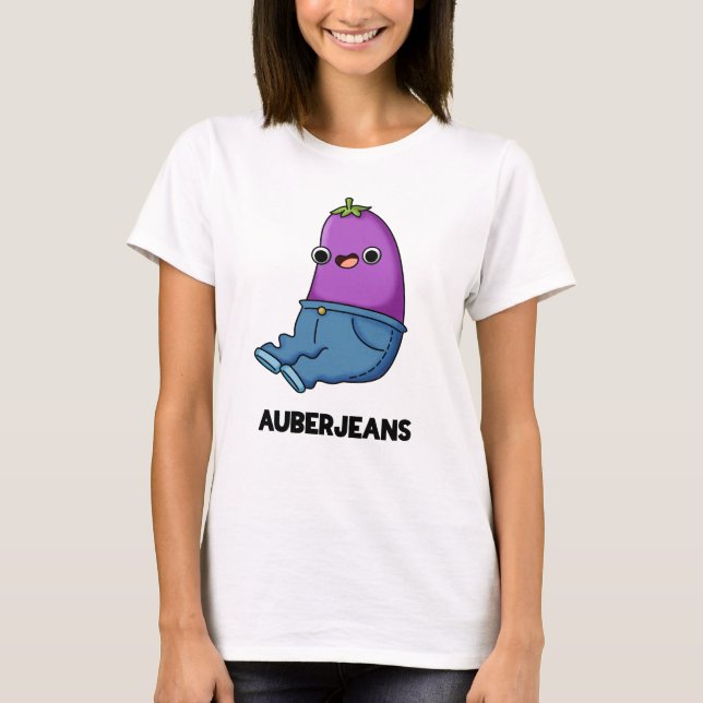 Camiseta Auberjeans Funny EggPlant Pun (Frente)