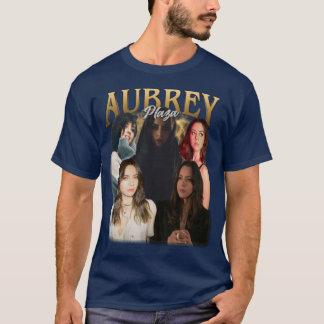 Camiseta Aubrey Plaza Amigos Vintage
