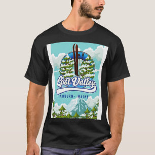 Camiseta Auburn Maine Lost Valley ski