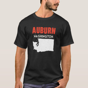 Camiseta Auburn Washington EUA State America Viagem Washing